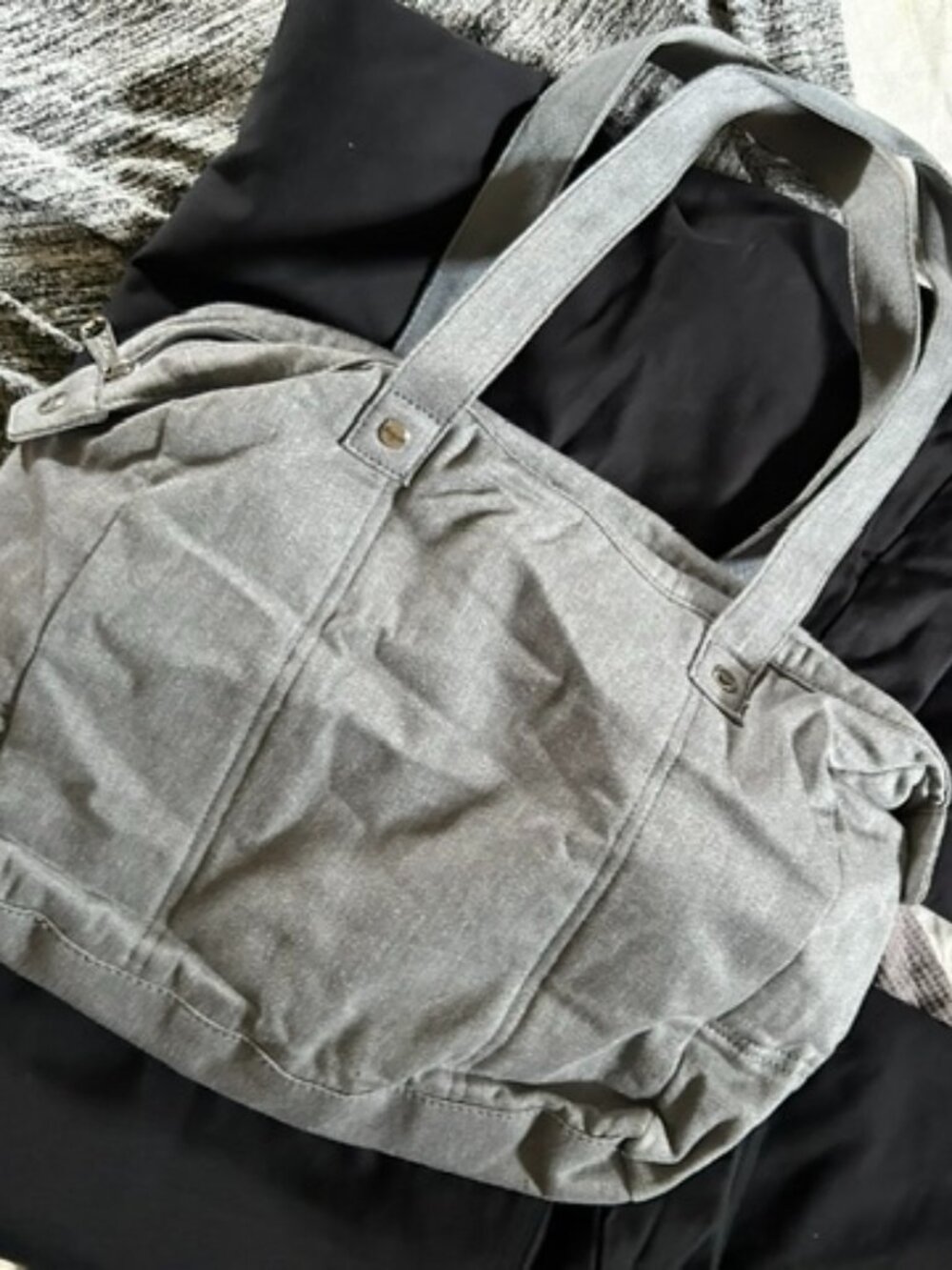 thirtyone thirty one gray travel big large bag purse school